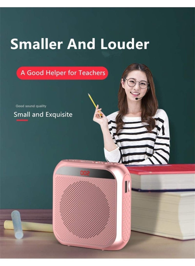 KVLA Voice Amplifier Microphone Headset for Teachers, Original Personal Voice Amplifier, Work of 12 hrs, Portable Speaker for Classroom, Speech, Tour Guide,Support MP3 Format Audio,Power Amplifier - Image 2